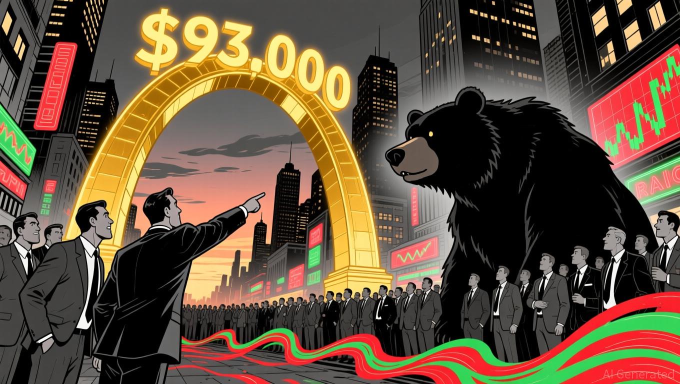 Bitcoin's Critical $93,000 Threshold: A Make-or-Break Moment for 2025