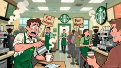 Striking Baristas Secure $38.9M in Restitution, But Contract Battles Brew On