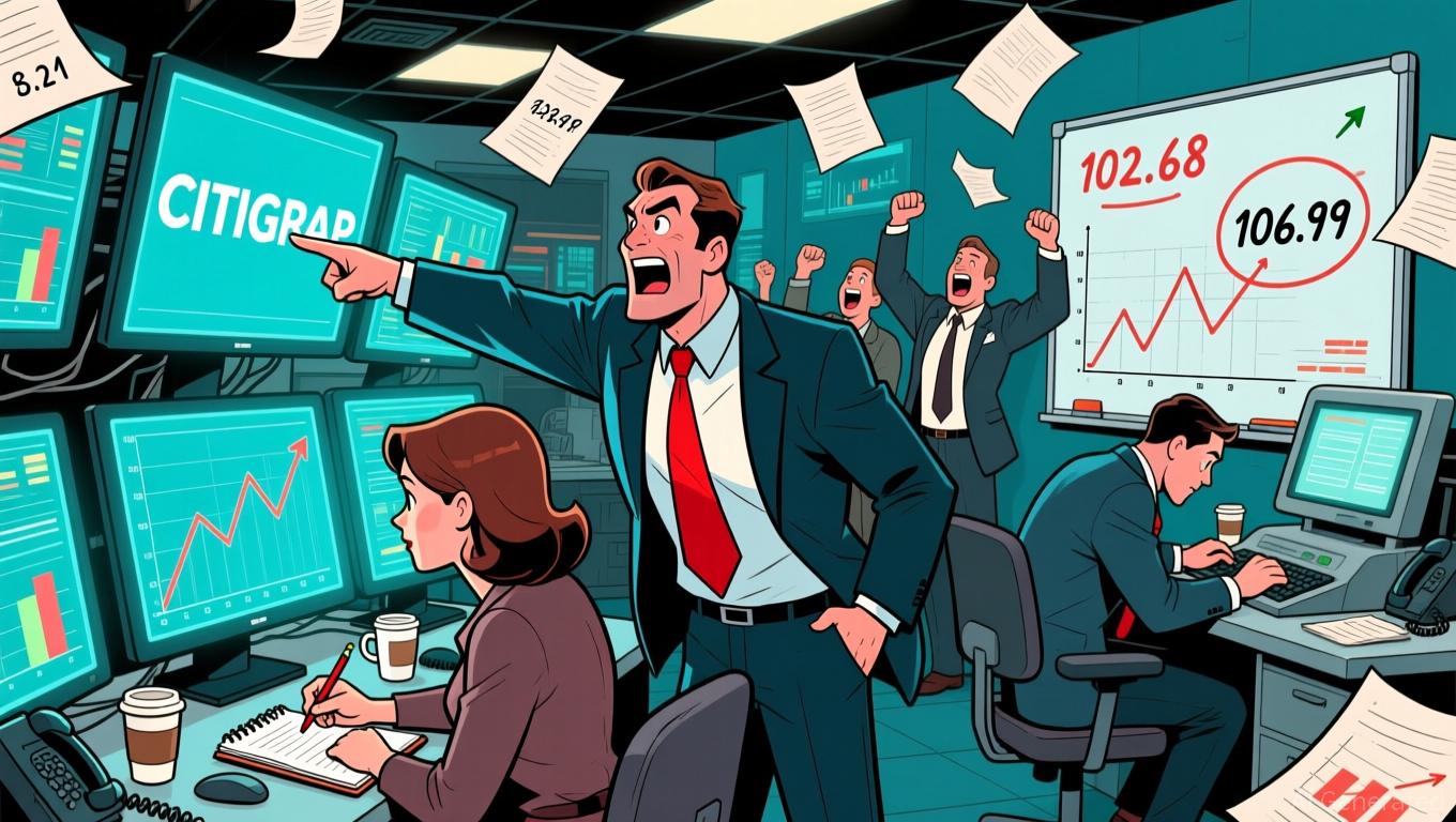 Citigroup Gains 3.93% as Bullish Candlestick and MACD Crossover Signal Key Resistance Test - Article cover image