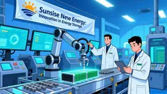 Sunrise New Energy's Strategic Move into Solid-State Battery Materials: A Catalyst for Long-Term Growth?