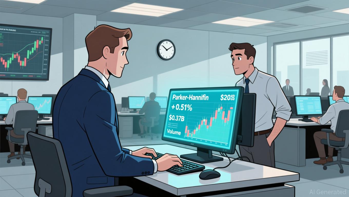 Parker-Hannifin Rises 0.51% in Low-Liquidity Waters with $0.37 Billion Volume Ranking 320th - Article cover image