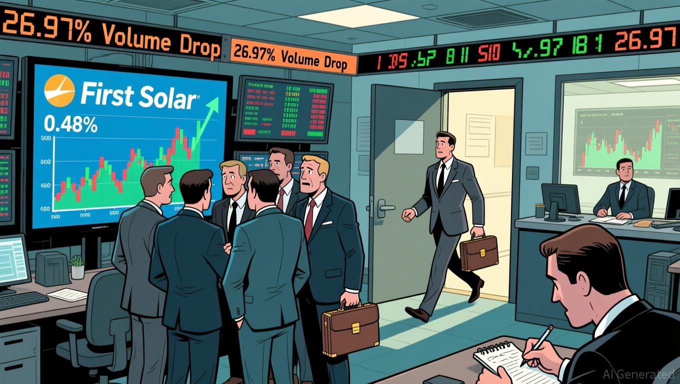 First Solar’s 26.97% Volume Drop to Rank 337 as Stock Rises 0.48% Amid Divergent Institutional Moves and Insider Selling - Article cover image