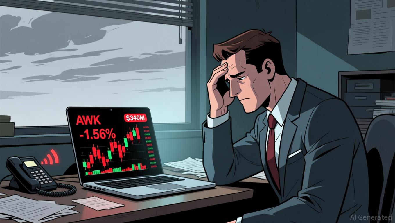 AWK Dips 1.56% as $340M Volume Ranks 346th in Liquidity Amid Sector-Wide Pressures and Mixed Market Sentiment - Article cover image