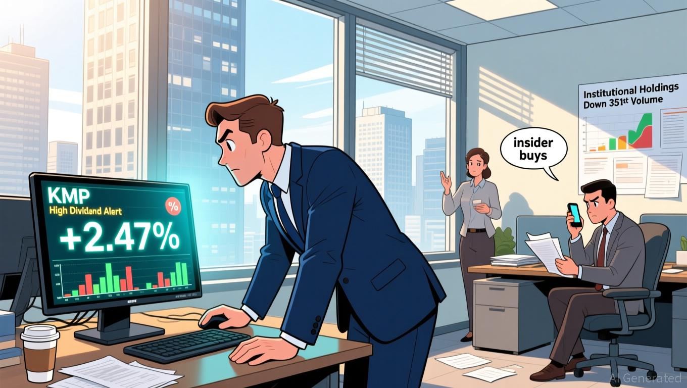 Kinder Morgan Shares Rise 2.47% on High Dividend and Insider Buys Despite 351st-Ranked Volume as Institutions Cut Holdings - Article cover image