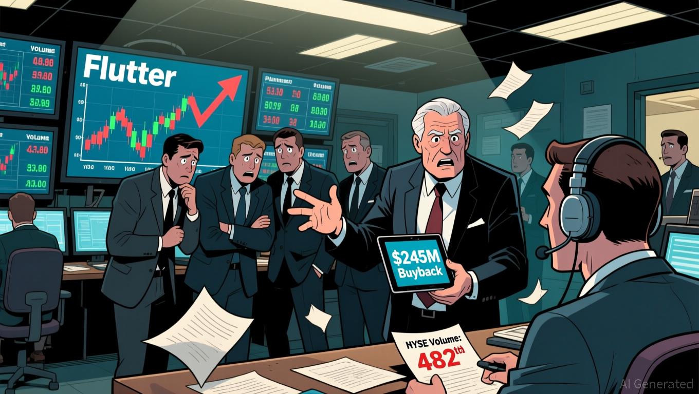 Flutter’s NYSE Volume Dives to 482nd Despite Institutional Influx and $245M Buyback Push - Article cover image