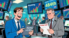 Keysight Shares Climb 1.19% Despite Insider Selling as Strong Earnings Propel Stock to 484th in U.S. Liquidity Rank