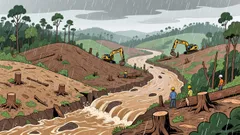 Indonesia Revokes 20 Firm Permits Over Flood-Linked Deforestation