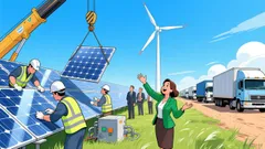 T1 Energy Surges 9.88% on Shareholder Approvals and Solar Contract Optimism