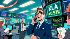 KLA Gains 0.53% on 124th-Ranked $830M Volume Amid Sector-Driven Momentum