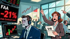 Parsons Stock Plunges 21% on FAA Contract Loss Despite $1B Sound Transit Win Volume Surges 794 to $760M Ranking 139th in U.S. Equity Trading