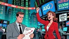 American Tower's Modest Gain Overshadowed by AIG's Earnings Surge as $0.53 Billion Volume Ranks 209th