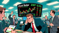 First Solar Gains 0.13% Amid 40% Volume Surge to $490M, Ranking 230th in U.S. Trading as Institutional and Insider Selling Counter Analyst Upgrades