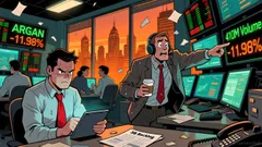 Argan Shares Plummet 11.98% on 410-Million-Dollar Volume Surge Ranking 294th in U.S. Listed Stock Activity Despite Record 3 Billion Backlog and Strong Earnings