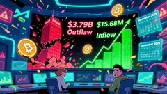 Interpreting 24-Hour Spot Fund Flows: What Large BTC and SOL Net Outflows Signal for Market Sentiment
