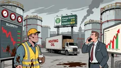 U.S. EIA Heating Oil Stockpiles Drop Sharply Below Expectations: Strategic Implications for Energy and Consumer Staples Investors