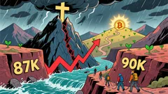 Bitcoin's Critical $90K Level: A Buying Opportunity Amid Stalling Bulls and Looming Bearish Sentiment?