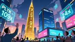 Nvidia vs. Palantir: Why the Chip Giant Outpaces the Software Innovator in AI's Hype Cycle