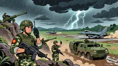 Thai Airstrikes Escalate Border Conflict, Weigh on ASEAN Stability and Trade Flows