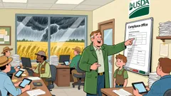 Trump's $12B Farm Aid Package: Growth Constraints Amid Compliance and Cash Flow Risks