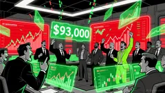 Bitcoin News Today: Bitcoin Near $93K Short Liquidation Cluster Fuels Squeeze Risk