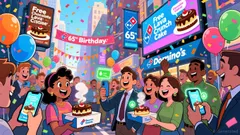Domino's 65th Birthday Promotion as a Catalyst for Short-Term Sales Momentum and Brand Loyalty Reinforcement