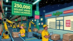 Amazon's Holiday Hiring Resilience: A Contrarian Signal in a Retrenching Retail Sector