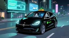 Tesla Unsupervised FSD Milestone and Robotaxi Debut: Penetration-Driven Growth Outlook with Regulatory Hurdles