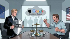 U.S. Warns EU Digital Rules Risk Straining Trade Ties