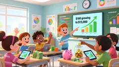 Teaching Compound Interest and Long-Term Investing to Children: A Strategic Approach to Generational Wealth