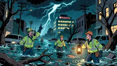 São Paulo Blackout Spikes Energy Sector Concerns Amid Climate Risks