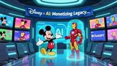 Disney and OpenAI: A $1 Billion Bet on AI-Driven Entertainment Monetization