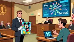 The Legal and Market Implications of Disney's AI Copyright Battle on Tech Stocks