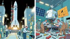 Why Rocket Lab Outperforms AST SpaceMobile Despite Similar Market Caps: A Deep Dive into Operational Execution and Valuation Efficiency