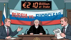 Russia Sues Euroclear for Frozen Assets, Threatens EU Retaliation