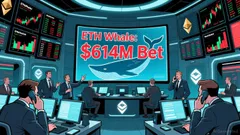 The $614M Whale Bet: Why Ethereum is the Core of a Major Institutional Bullish Case
