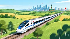 Canada Unveils C$60B High-Speed Rail Push to Link Montreal and Ottawa by 2029