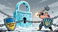 EU to Permanently Freeze Russian Assets to Fund Ukraine Loan