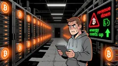 Bitcoin News Today: Bitcoin Miners Capitulate as Hashprice Slumps 35% and Costs Rise