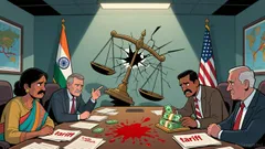 India's Rupee Hits Record Low Amid Stalled U.S. Trade Talks and FPI Outflows