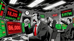 Bitcoin News Today: Bitcoin Dips on $200M Long Liquidation Wave as Leverage Strains Crypto Markets