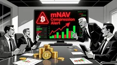 The Strategic Implications of Strategy's Bitcoin Accumulation and mNAV Compression