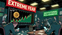 Is Bitcoin's Oversold Condition a Buy Signal for 2026? Contrarian Institutional Positioning and Macro-Driven Recovery Potential