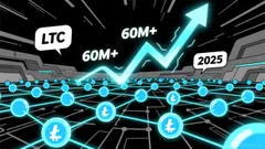 Litecoin Surpasses 360M Transactions as ETF Launch Fuels Institutional Influx