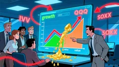 Large-Cap Equities and Tech ETFs See Significant Outflows as Investors Rebalance Portfolios