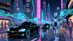 Tesla's AI and Robotics Ambitions as the New Growth Engine