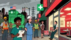 Rising Unemployment in Vulnerable Demographics as an Early Warning Signal for Equity Markets