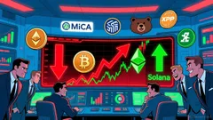 Crypto Market Correction Amid ETF Outflows and Regulatory Shifts