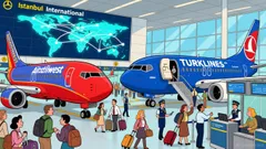 Southwest Airlines' Strategic Expansion via Turkish Airlines: A Catalyst for Global Market Penetration and Brand Growth