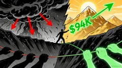 Bitcoin's $94K Psychological Hurdle: A Catalyst for 2026's Bullish Breakout?