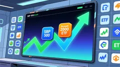 Large-Cap and Growth Equity ETFs Attract Strong Inflows Amid Positive Sentiment